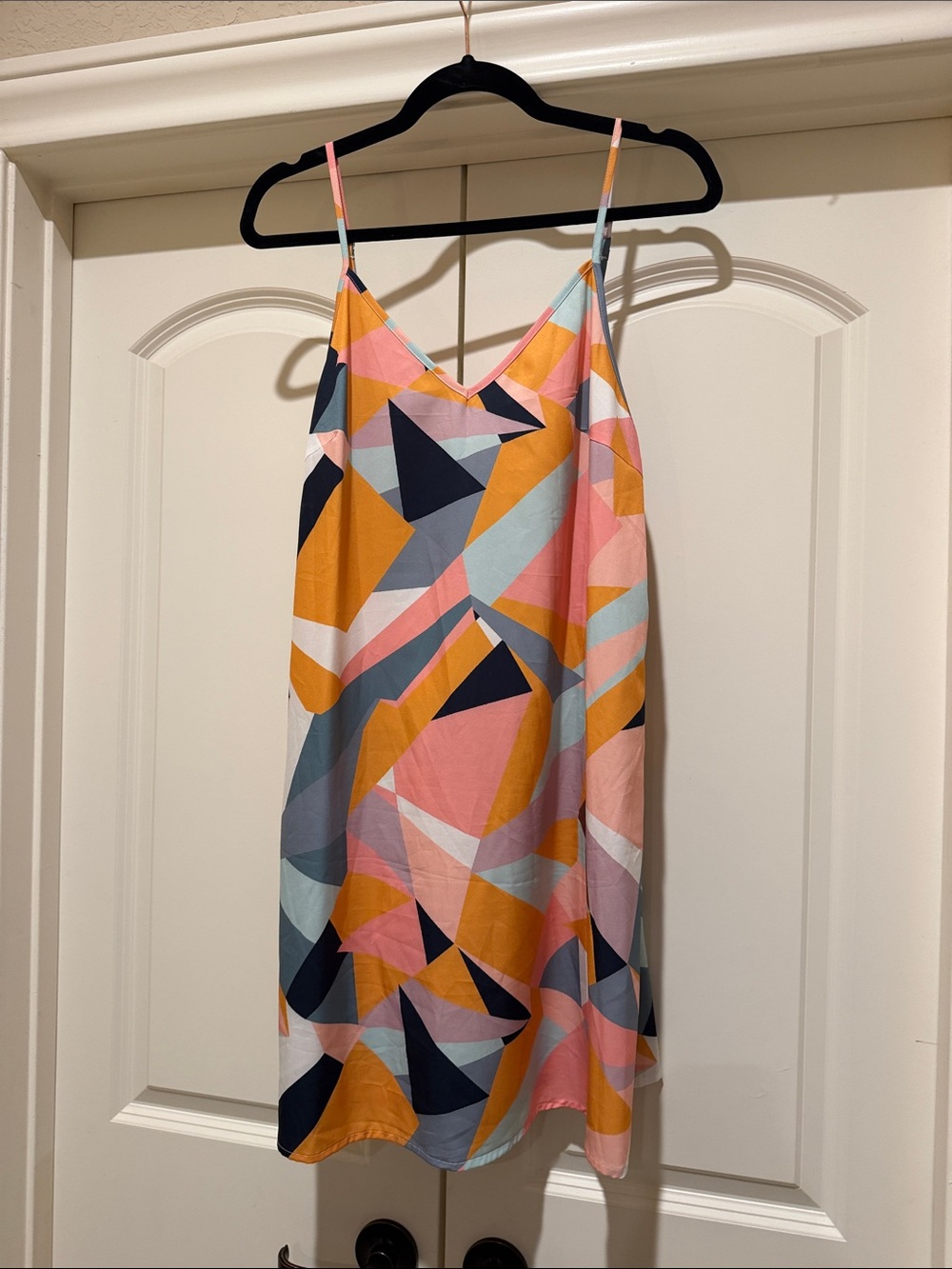Geometric mini dress